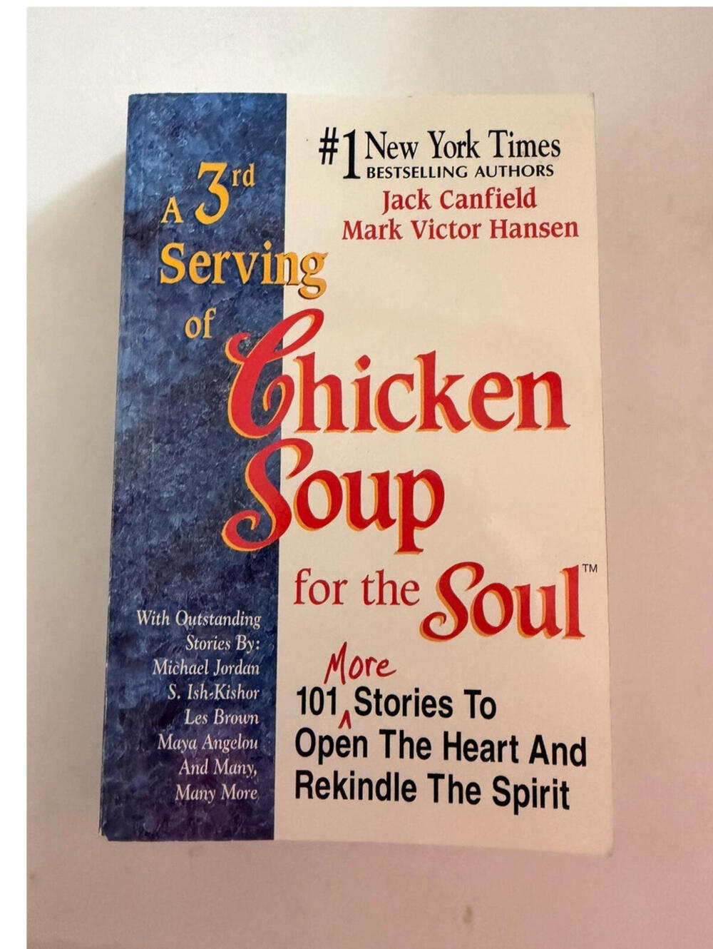Chicken Soup for the Soul 3rd Serving Canfield Hansen PB Health Comm 1996
